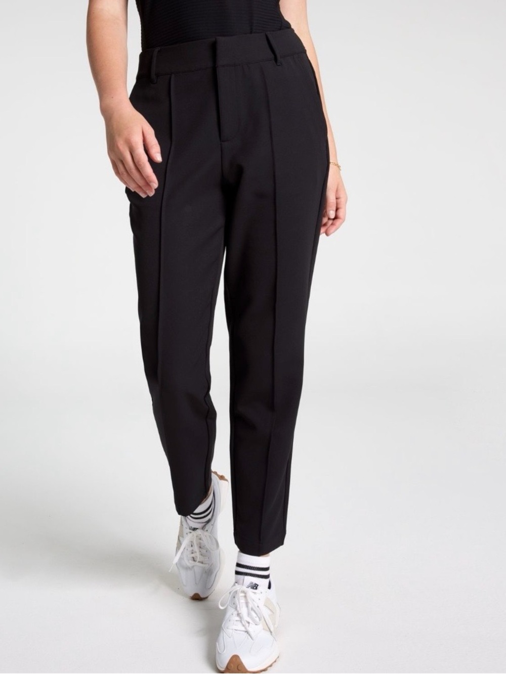CALIA by Carrie Underwood Black Cropped Tailored Pants